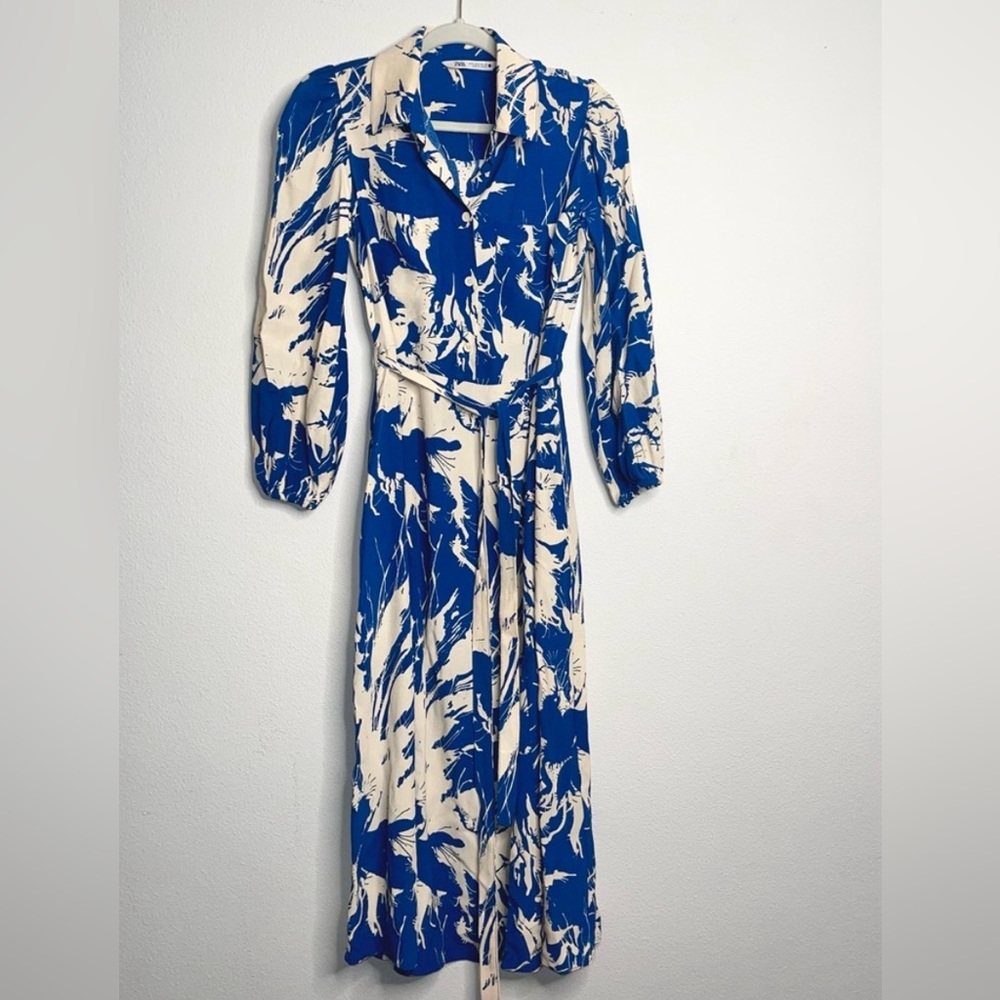 Zara floral dress